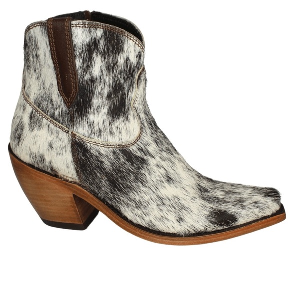Liberty Black Hair on Hide Boots